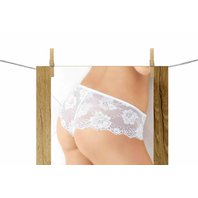 KalhotkyLormarDeLuxeBianco