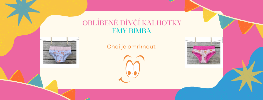 Dívčí kalhotky Emy Bimba